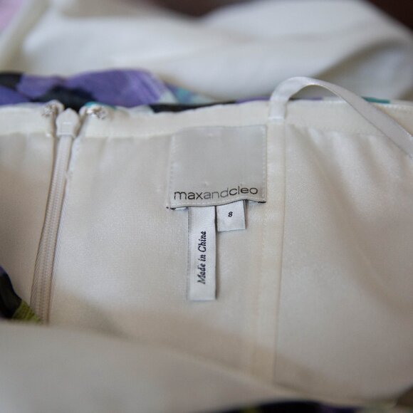 Max and Cleo Maxi Dress Gown Prom Evening Viviana Long Size 8 - Picture 5 of 7